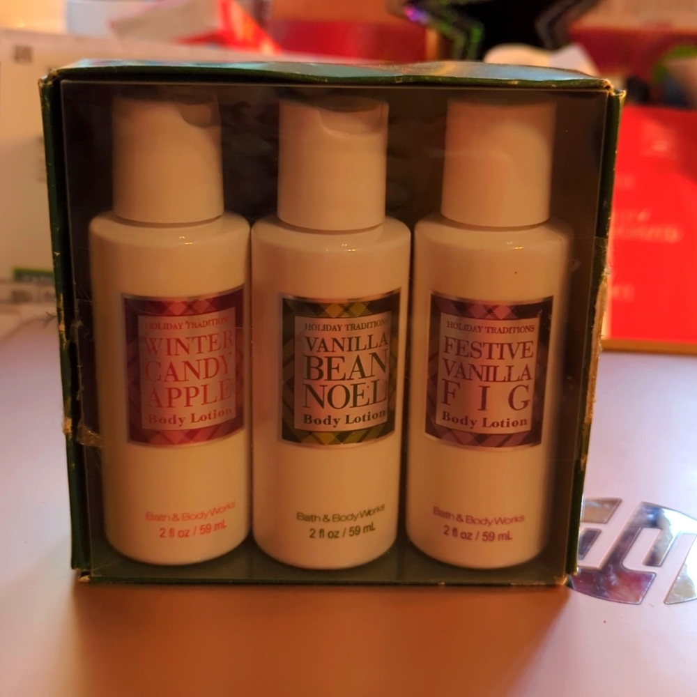 Holiday lotion Set (BB&W)